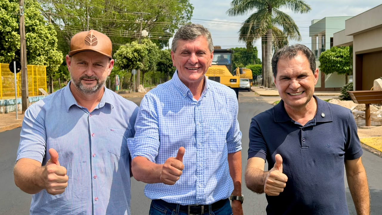 Após articulação de Chico Guarnieri, Campo Novo inicia recapeamento que deve alcançar 400 mil m²